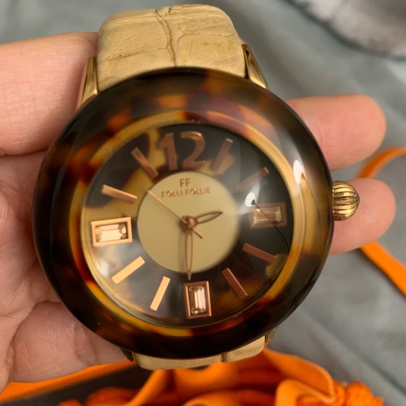 folli follie women's watch 45mm WF8R034 - Picture 8 of 15